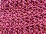 Cluster stitch is a crochet classic - it is easy to make and has endless possibilities to be combined with other stitches to form new patterns
