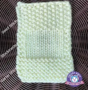 To learn how to count knitting stitches and rows, you must first learn to recognize stitches. Learn the easiest way to count and keep track of your stitches.