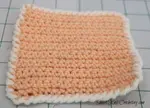 Crab stitch is just a single crochet stitch, but instead of right to left it should be worked from left to right. How to make this decorative edging.
