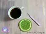 Crochet in the round for crochet beginners- Learn how to crochet the rounds so you can create beautiful coasters, trivets, hats, even complex wearables