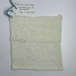 Learn how to knit German short rows step-by-step. Discover why this method is popular for sock heels, bust darts, and curved shaping in handknits.