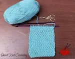 Learn how to make the knit moss stitch n just a few easy steps.  Pictures, charts, and step by step tutorials