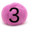 Ball of Yarn with number 3 Ball of Yarn with number 3