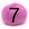 ball of yarn with number 7 ball of yarn with number 7