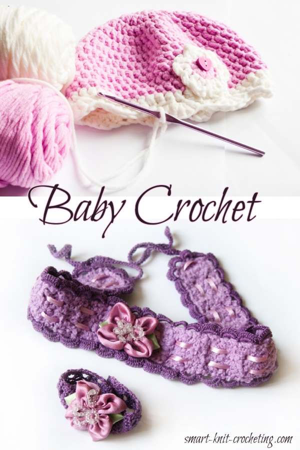 Baby Crochet Pattern Pin Image