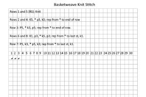 Basketweave Stitch