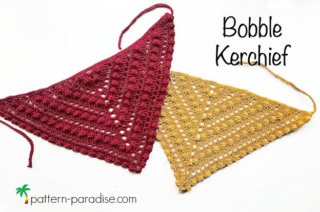 Bobble Kerchief by Pattern Paradise Bobble Kerchief by Pattern Paradise