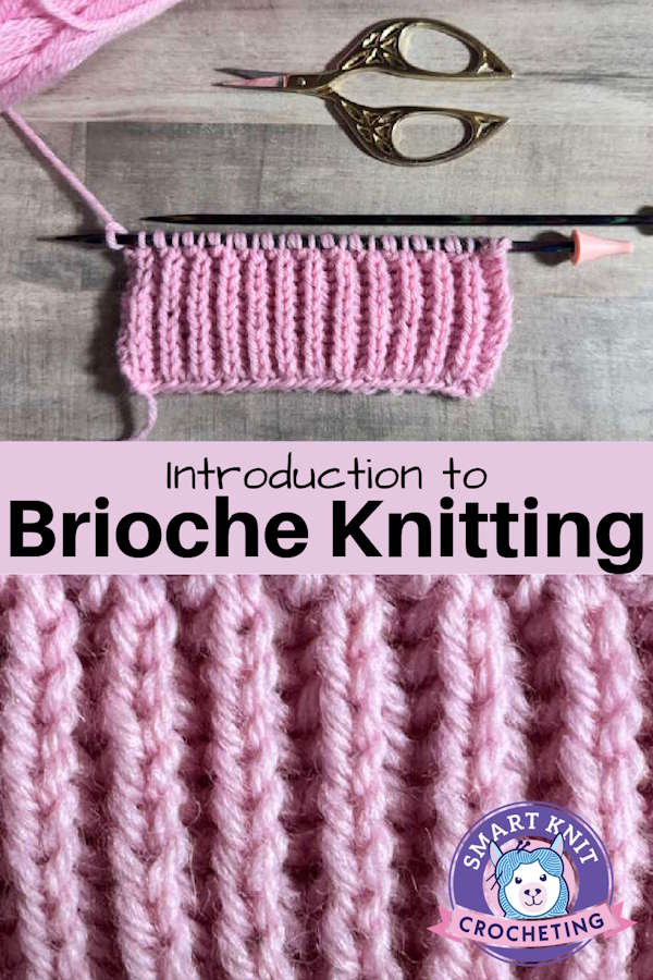 Brioche Knitting Pin Image