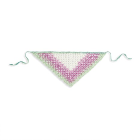 Caron Crochet Bandana by Yarnspirations Caron Crochet Bandana by Yarnspirations