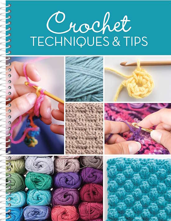 Crochet techniques and tips book cover