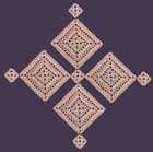 Doily from motifs Doily from motifs