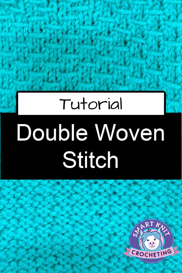Double Woven Knit Stitch Pin Image