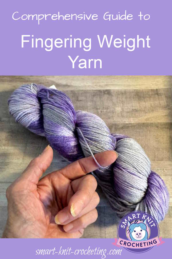 Guide to Fingering Weight Yarn Pin Image