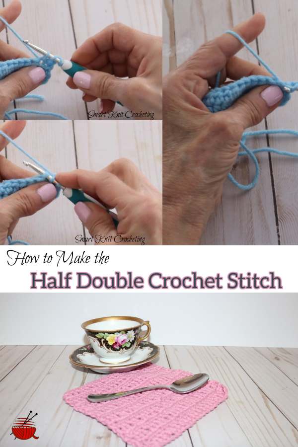 Half Double Crochet Pin
