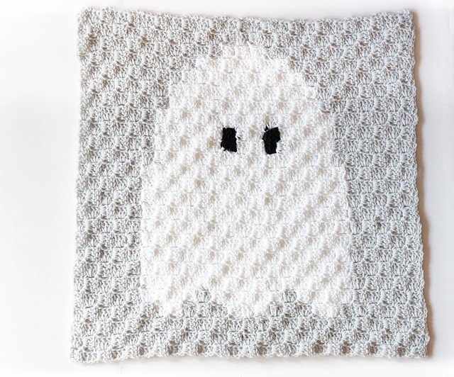 Halloween Ghost C2C Blanket