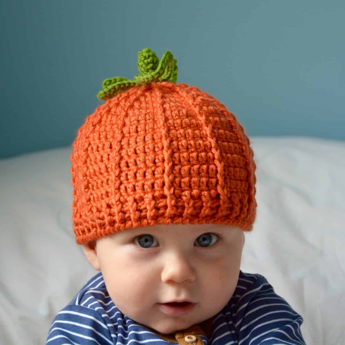 Beannie Pumpkin Hat by Han-Jan