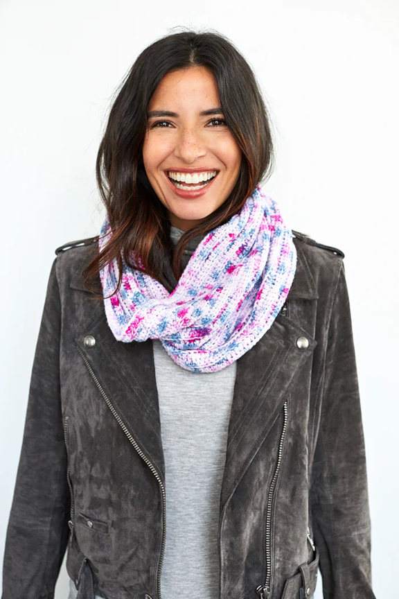 Karluk Cowl by Lion Brand Yarn