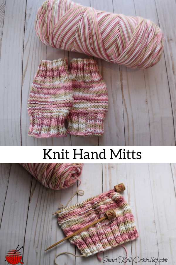 Knit Hand Mitts Pin