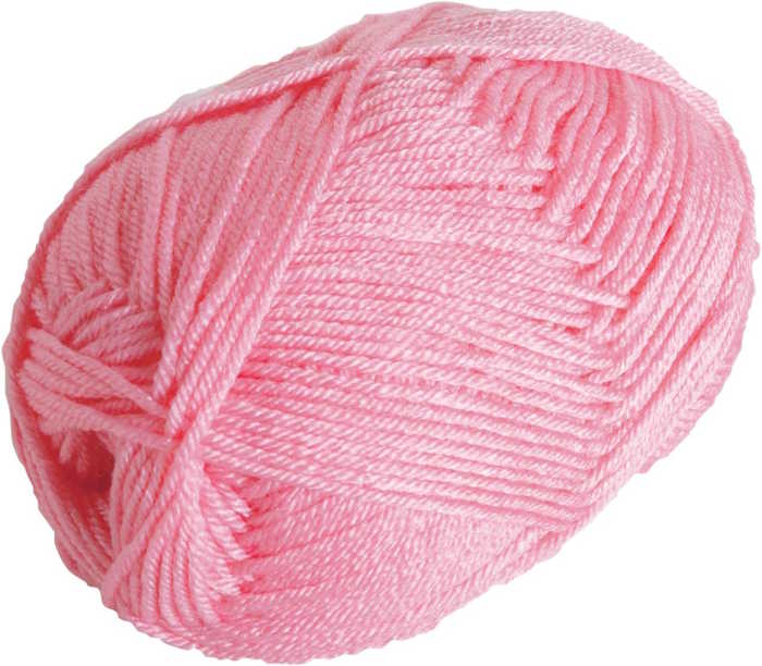 Knit Picks Brava Worsted Weight Yarn Skein in pink