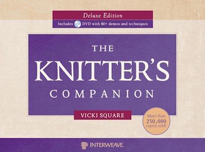 The front cover of the knitter's companion The front cover of the knitter's companion