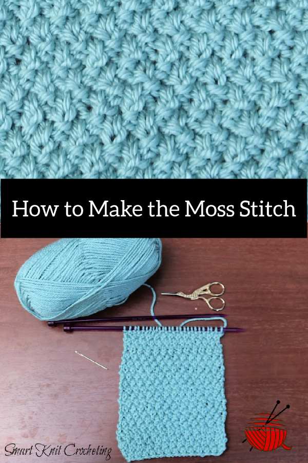 Moss Stitch Pin Image Moss Stitch Pin Image