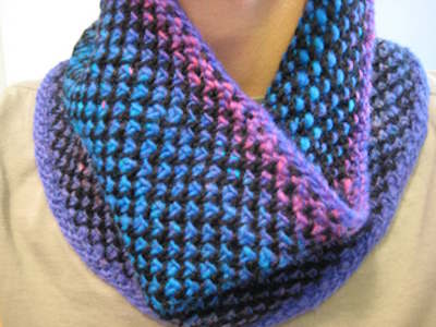 Noro Cowl free pattern on Ravelry