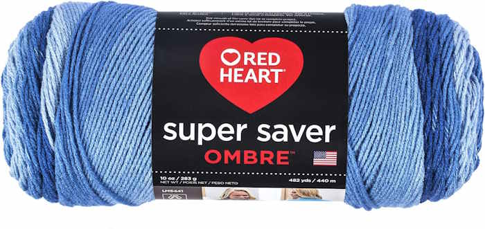 Red Heart Supersaver Ombre Yarn
