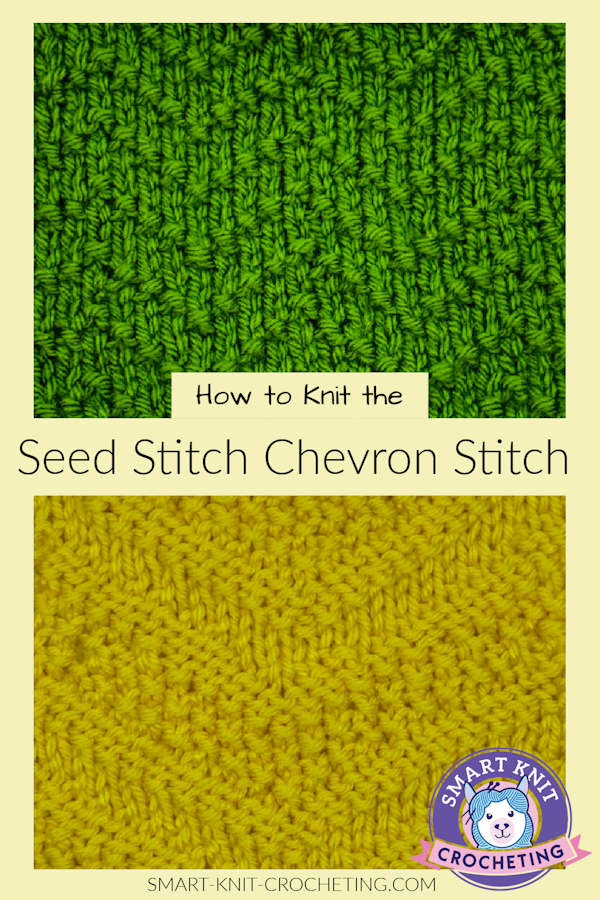 Seed stitch diagnonal stitch in a pin image