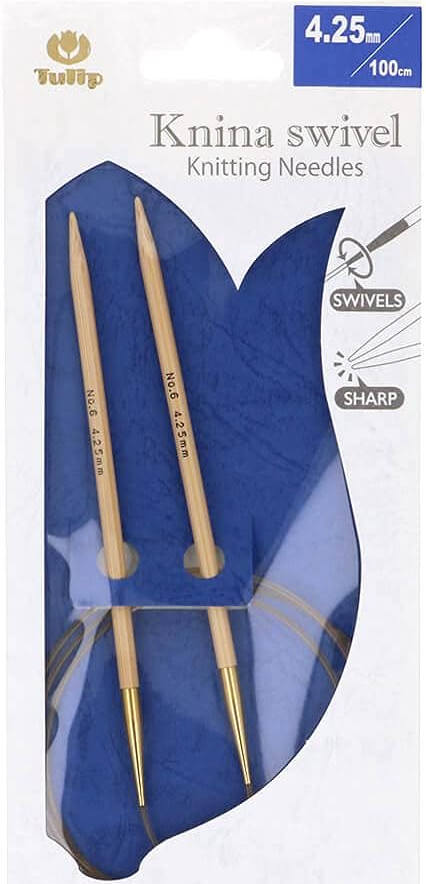 Tulip knitting needles still in the package