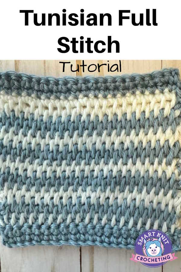 Tunisian Full Stitch pin image