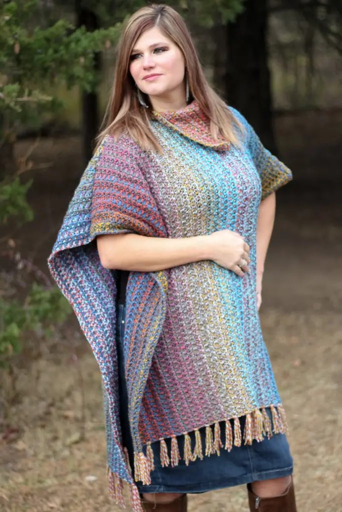 Tweed Poncho by Nana's Crafty Home Tweed Poncho by Nana's Crafty Home