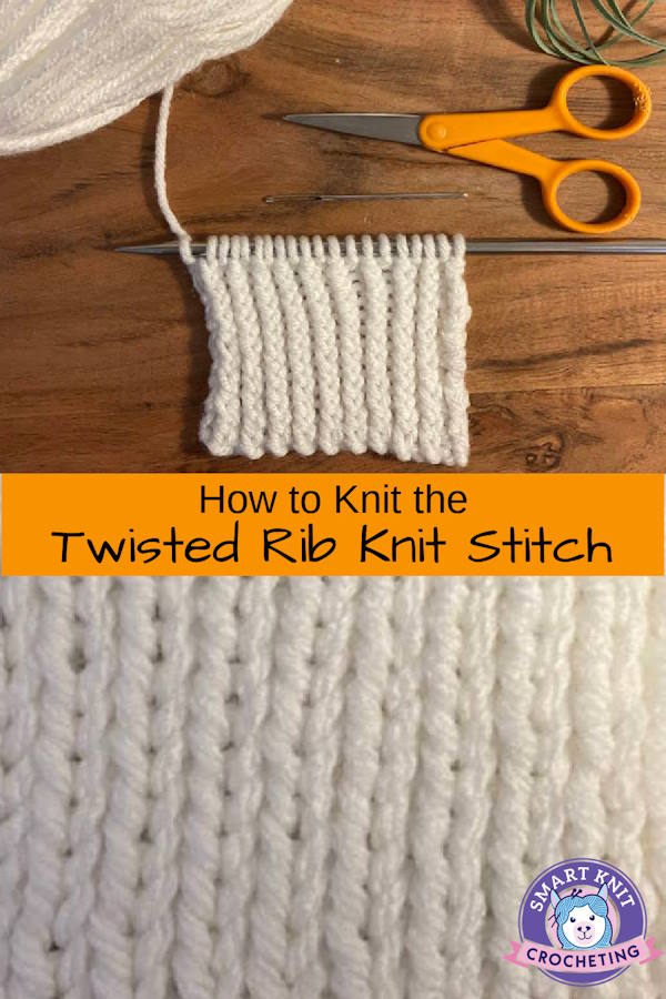 How to knit twisted rib, step by step tutorial, rib knit - delegacion ...