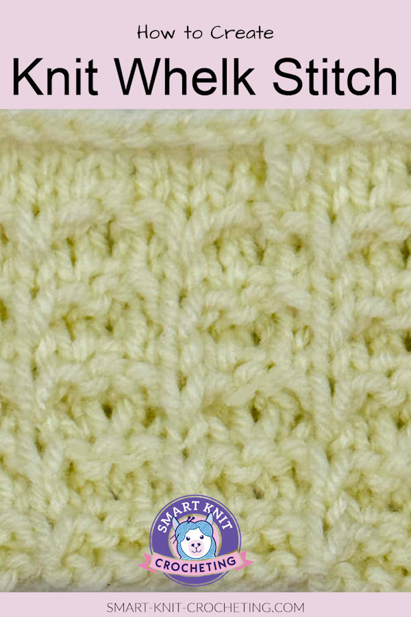 Knit Whelk Stitch on a Pin Image
