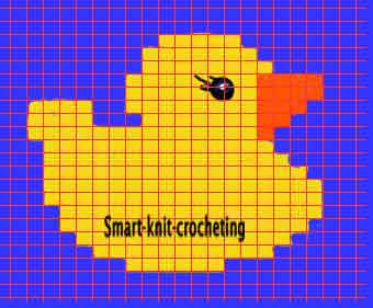 Duck Knitting Chart