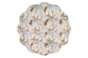 Bamboo stitch cutout