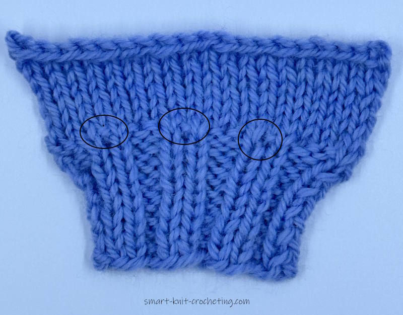 small blue swatch of the bar increase