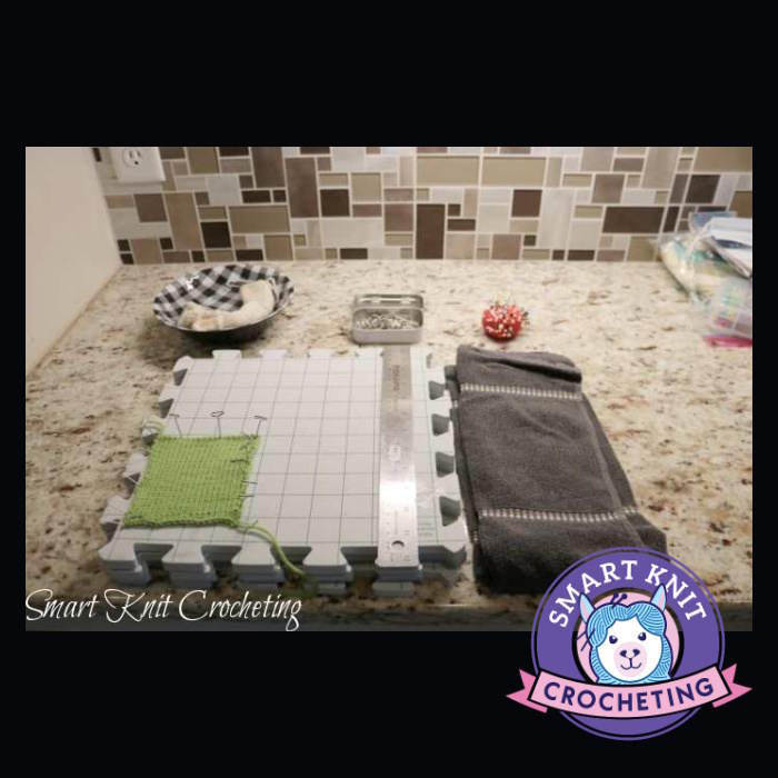 How to block knitting link to tutorial