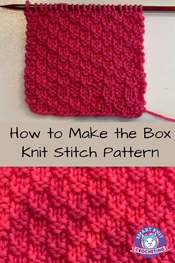 Box Knit Stitch Pattern Pin Image