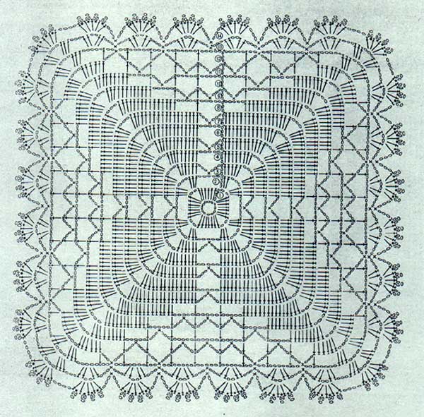 Crochet Doily Chart