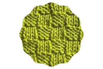 Close check knit, cutout