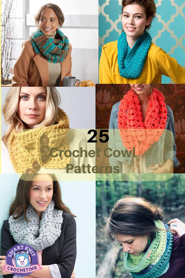 Crochet cowl patterns pin image Crochet cowl patterns pin image