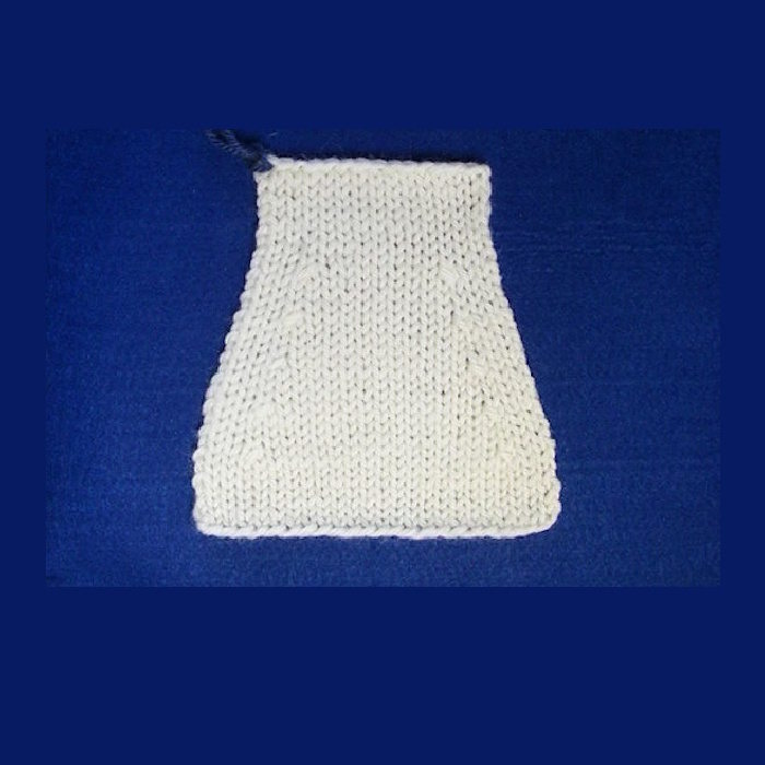 Decrease swatch on a blue background