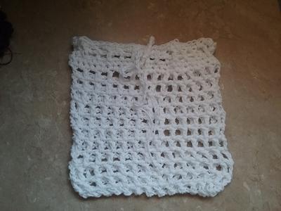 Double Crochet Mesh Produce Bag 