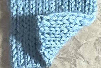 Double stockinette stitch pattern, thumbnail image