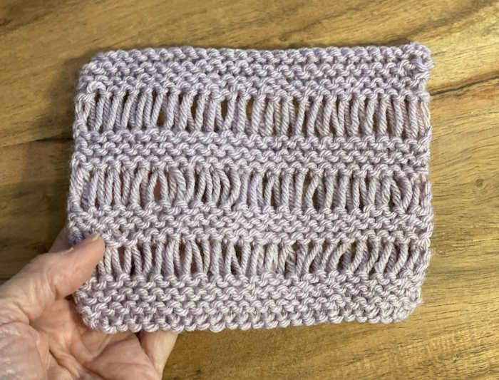 Drop Stitch Garter Knit Stitch How To Tutorial For Beginners Drop Stitch Garter Knit Stitch How To Tutorial For Beginners