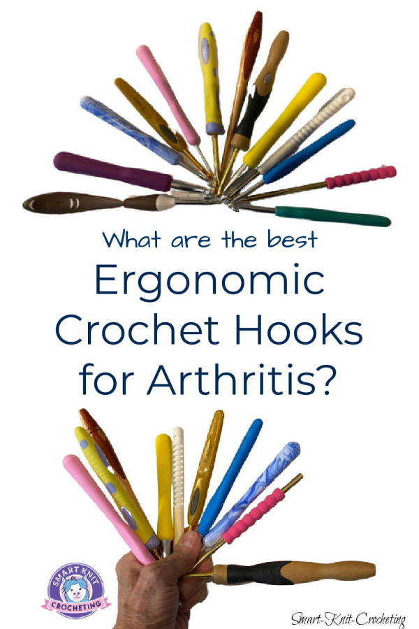 The Best Ergonomic Crochet Hooks  Crochet hook set, Ergonomic crochet  hook, Ergonomic crochet