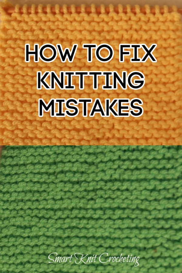 Fix Knitting Images:  Pin Image