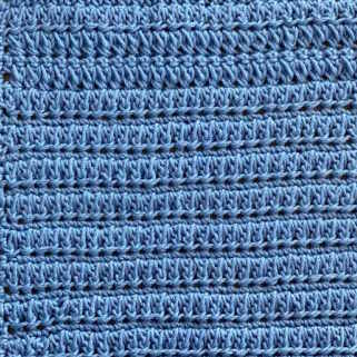 Fork Half Double Crochet Close up 321x321