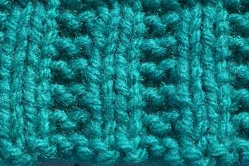 Garter Rib Stitch Pattern, a thumbnail image 350-234 px