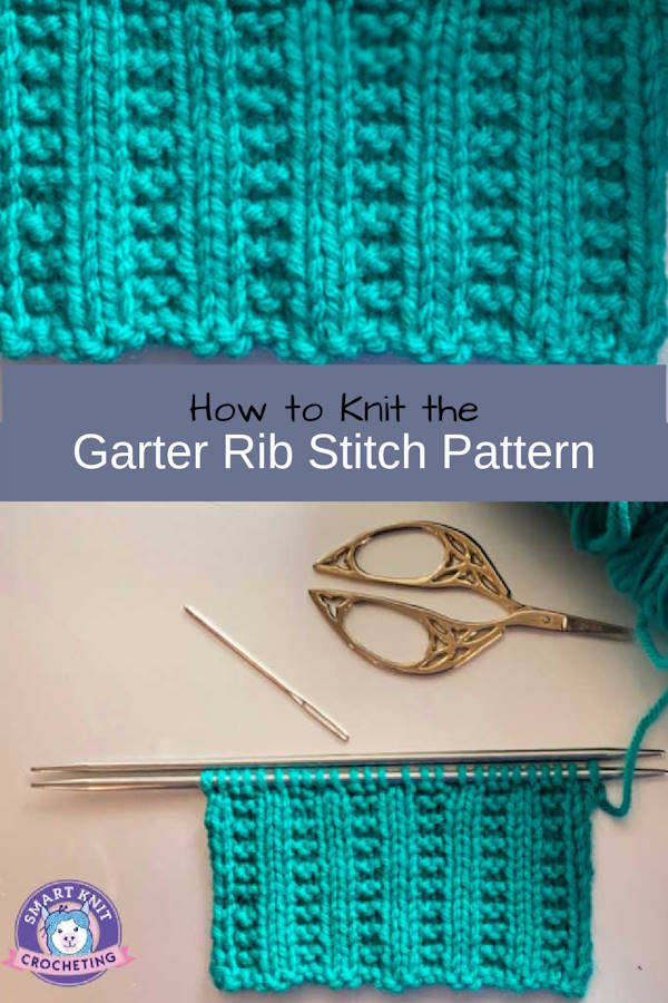 Garter Rib Stitch Pattern Pin Image Garter Rib Stitch Pattern Pin Image